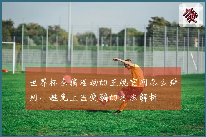 世界杯竞猜活动的正规官网怎么辨别，避免上当受骗的方法解析